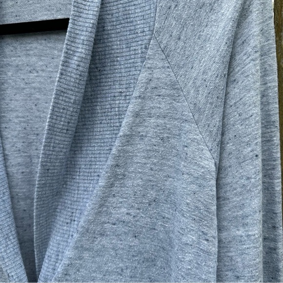 AG Adriano Goldschmied Light Blue Shawl Collar Button Front Cardigan Sz XL - Picture 5 of 10